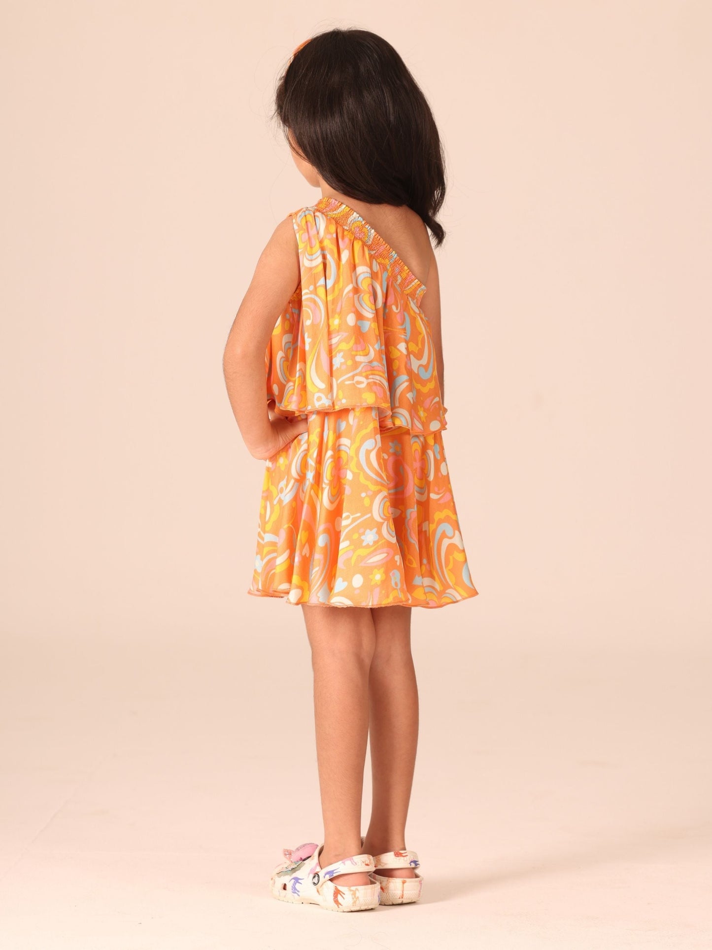 Mini Me Pheobe One Shoulder Mini