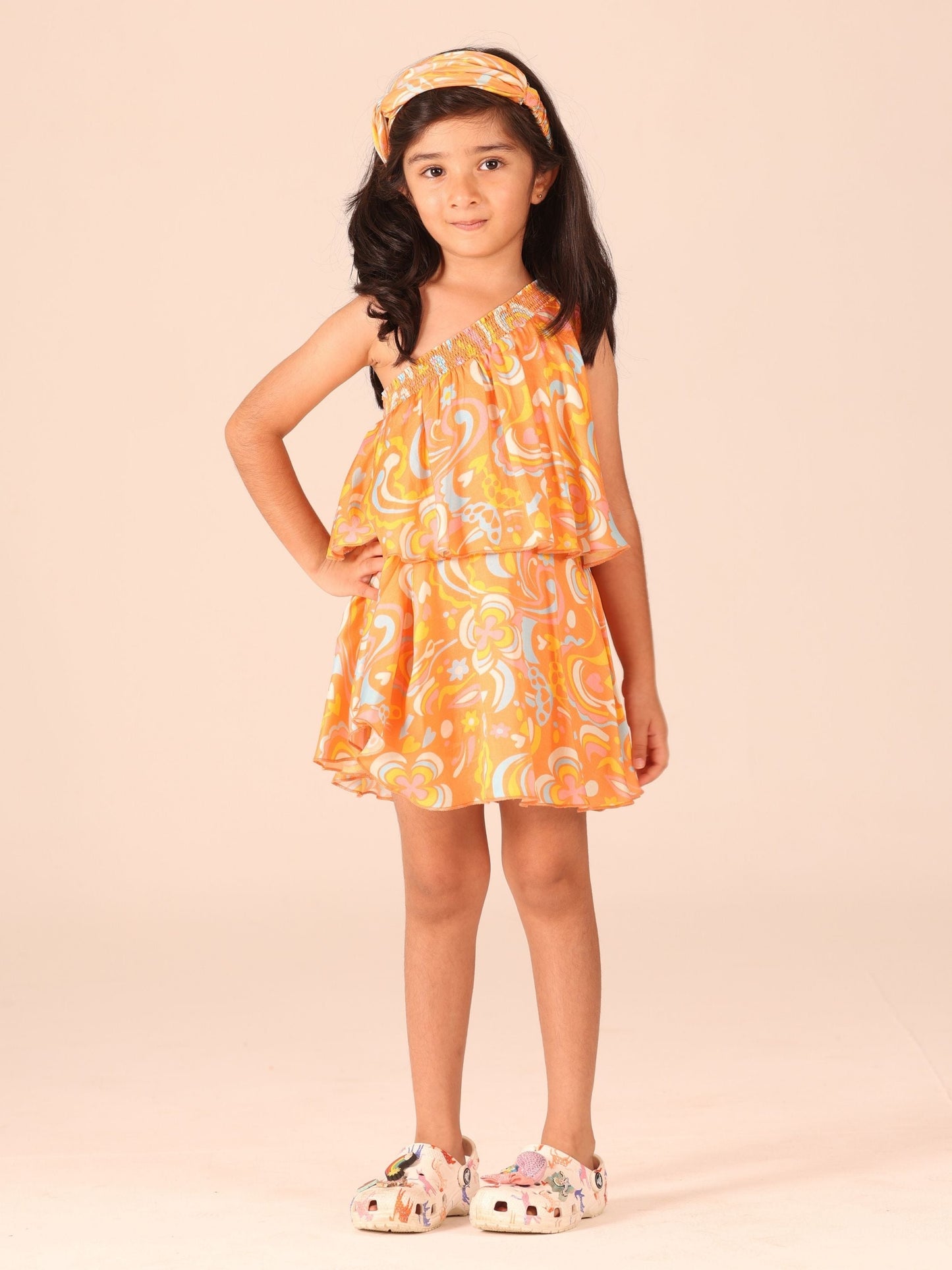 Mini Me Pheobe One Shoulder Mini