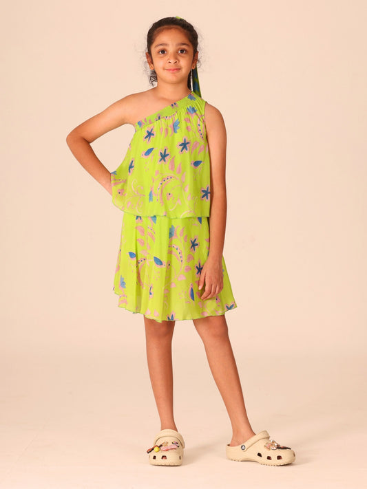 Mini Me Maria One Shoulder Mini