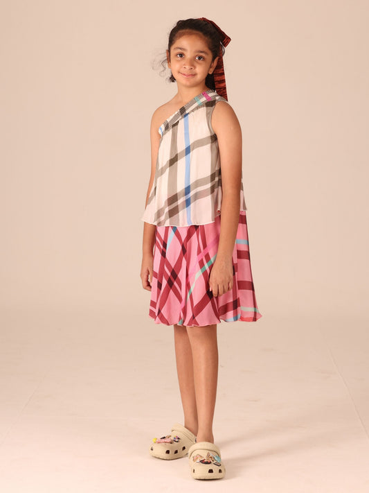 Mini Me Rosaline One Shoulder Mini