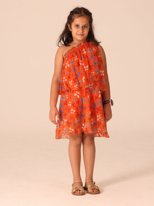 Mini Me Lara One Shoulder Mini